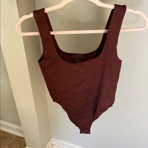 Brown bodysuit